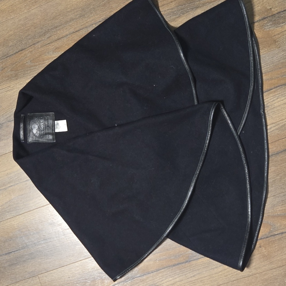 Roots Black Cape Jacket